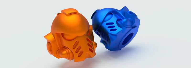 Angry Space Guy Bead   