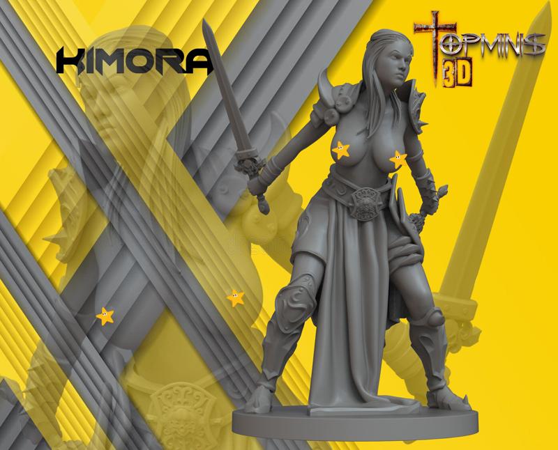 NUDE WARRIOR FOR TABLETOP RPG GAMES