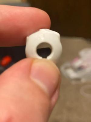Clamp parts for hoodie beads   
