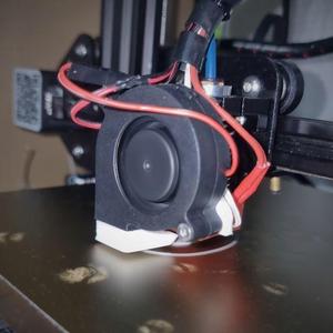 V6 40mm Fan Shroud + 5015 Radial Fan