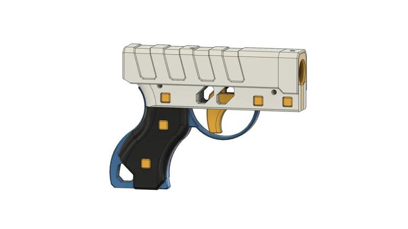 X-Shot Micro Reshell 9 v1.2 - Top Sled Action   