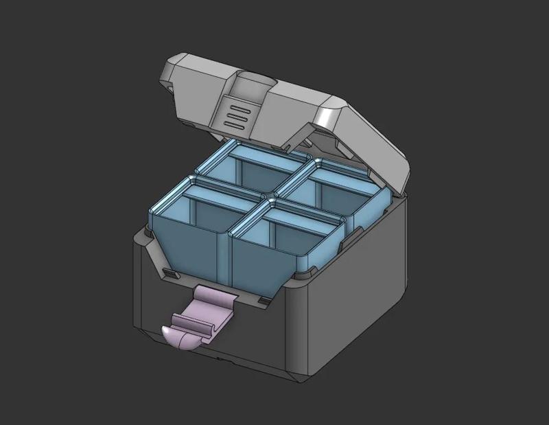 Modern Gridfinity Case 2x2x9 Body   