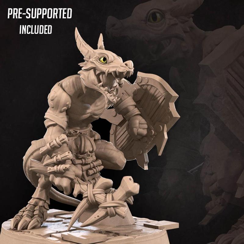 Kobold Barbarian (DnD)