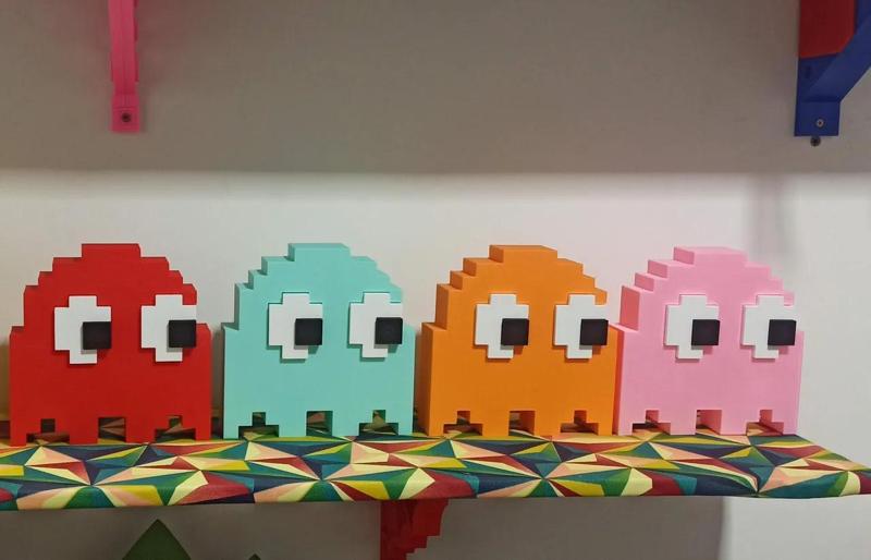 Pac Man Ghosts   