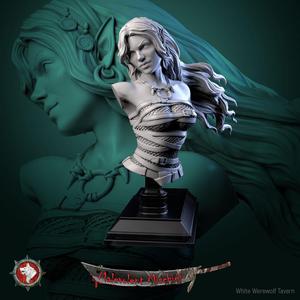 Alberta the Soulflayer bust  pre-supported