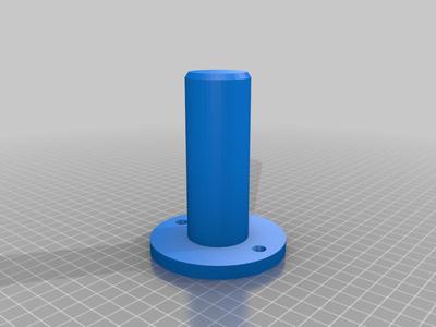 Ender 3 Wall hanger for filament (and Bobbin if needed)