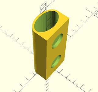 Magnetic Fridge Pen Holder (parametric)