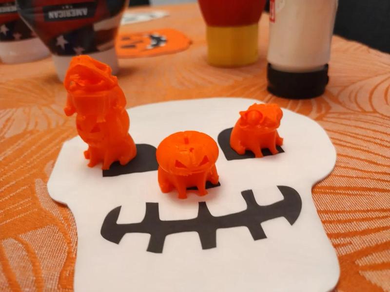 Fred the Frog, but he is ready for Halloween   