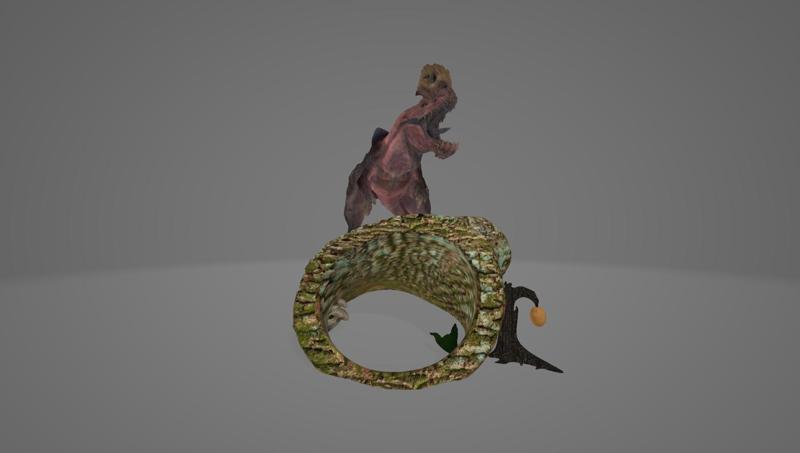 MONSTER HUNTER ANJANATH FIGURE