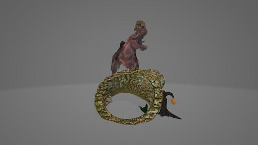 MONSTER HUNTER ANJANATH FIGURE