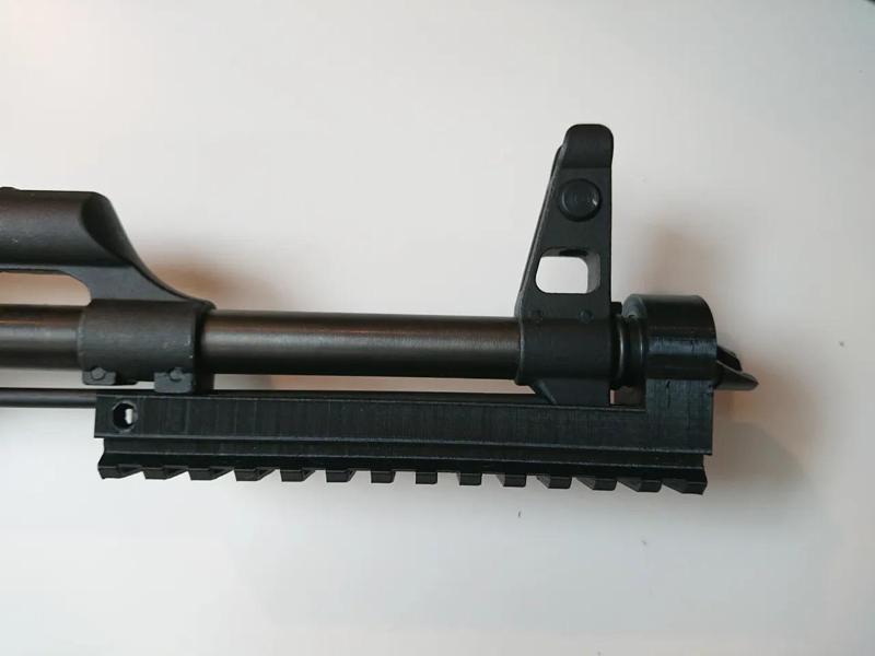 Airsoft ak bayonet lug picatinny rail   