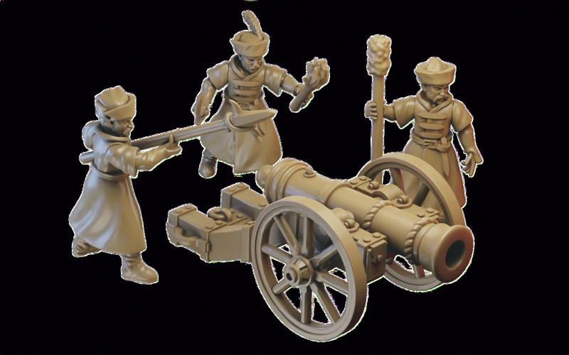 Slavia Cannon Miniature (32 mm, modular)