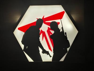 The Last of Us Lightbox Top For Led Hexagon Panels