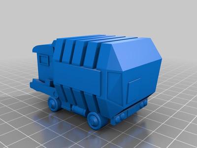 Animated Garbage Vehicle Mesh Fix