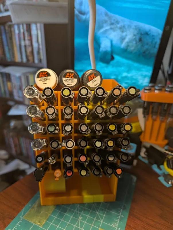 Paint Pen Holder   