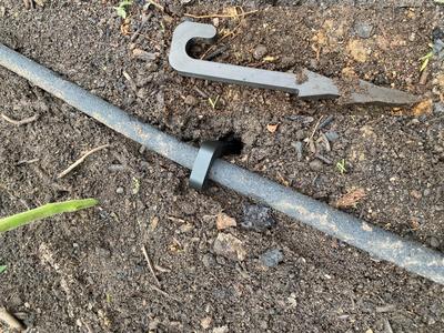 GARDENA drip irrigation hose holder with spikes