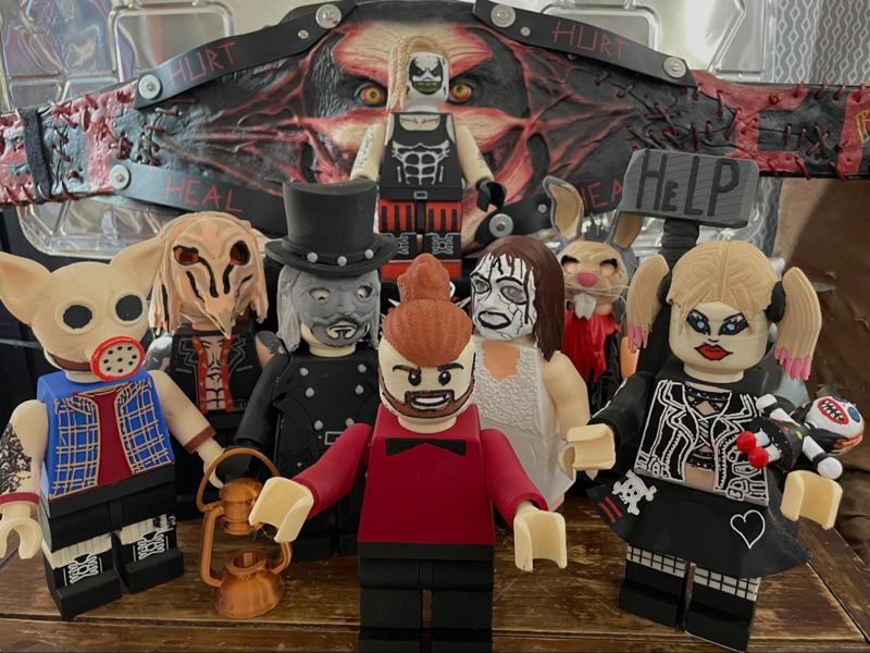 Bray Wyatt Firefly Funhouse Big Brick  figure