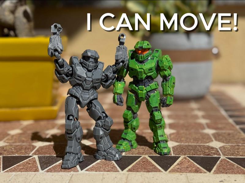 Articulated Master Chief Mecha | Action Figure