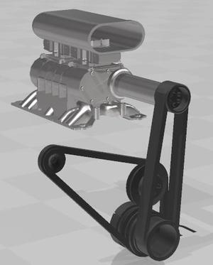 Buick Nailhead Supercharger