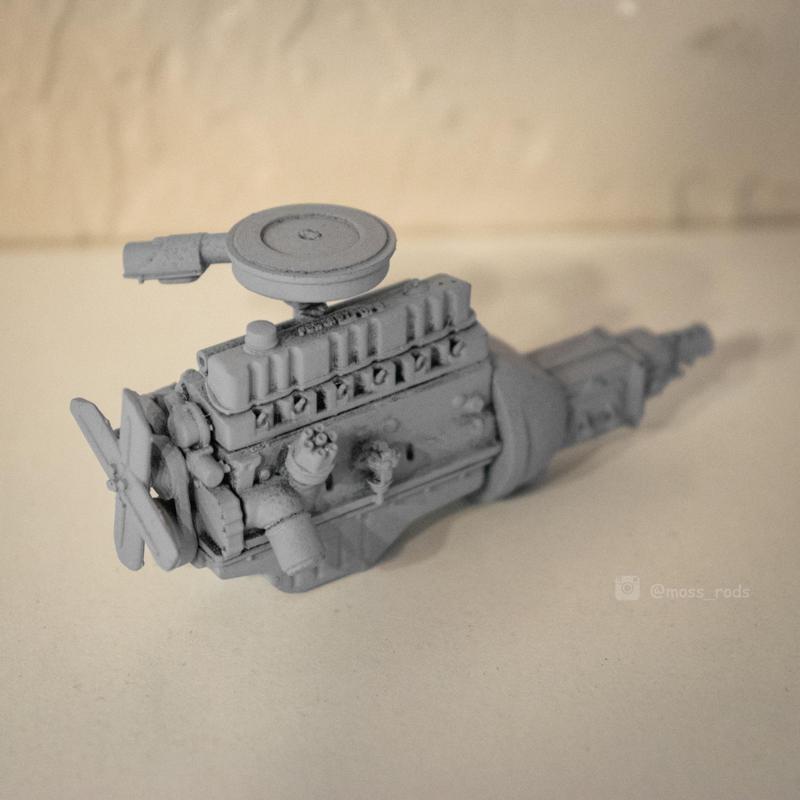 1/25 Ford 170/200 Straight 6 Engine