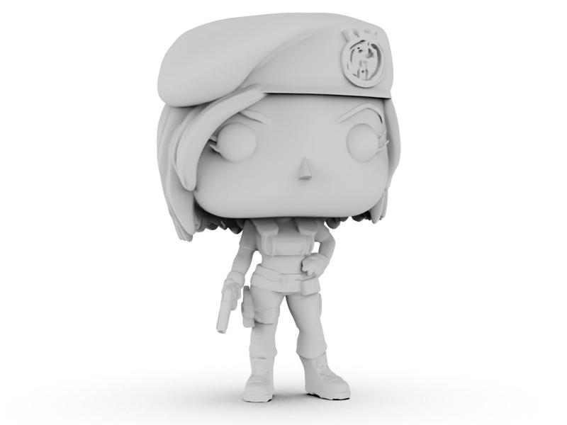 JILL VALENTINE Funko Pop version