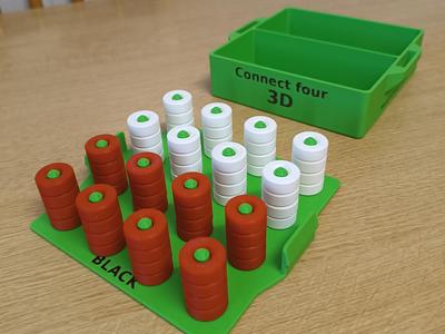 Connect Four -3D (Conecta 4 en 3D) 