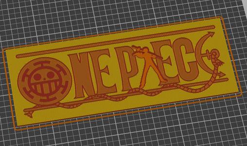 One Piece Law Plate