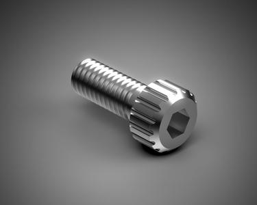 Screw m6x1x15mm