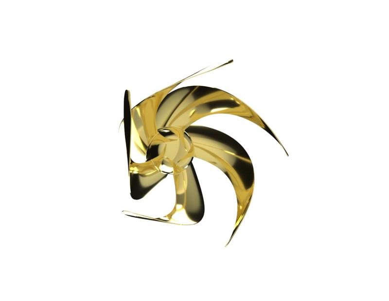 Water propeller for boat and ship