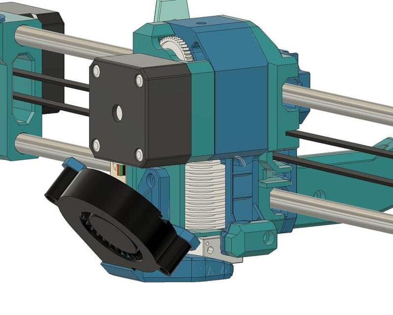 BMG and X axis Prusa (steel/bear/zaribo/mk2) NO filament sensor