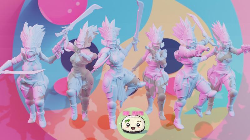 Space Elf Banshees [Pre-Supported]