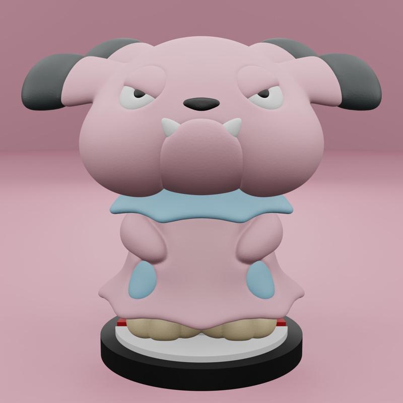 Pokemon No. 209 Snubbull