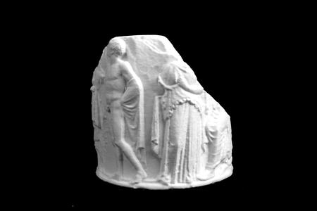 Marble Column Drum at The British Museum, London