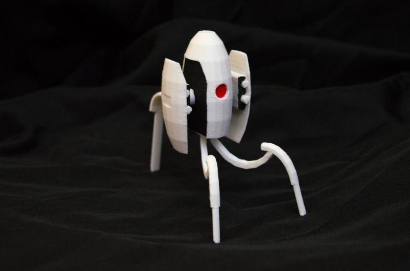Portal Turret (snap-in legs)