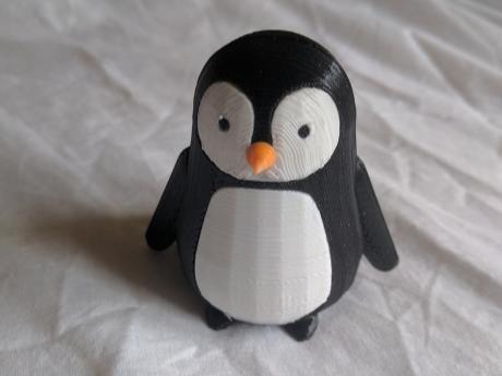 Cute 3D Printable Penguin
