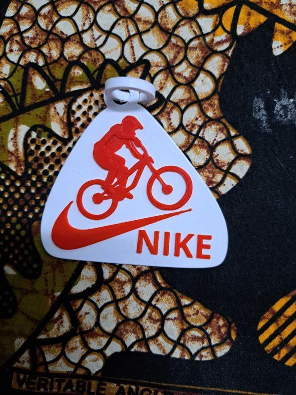 Nike Bicycle Keychain