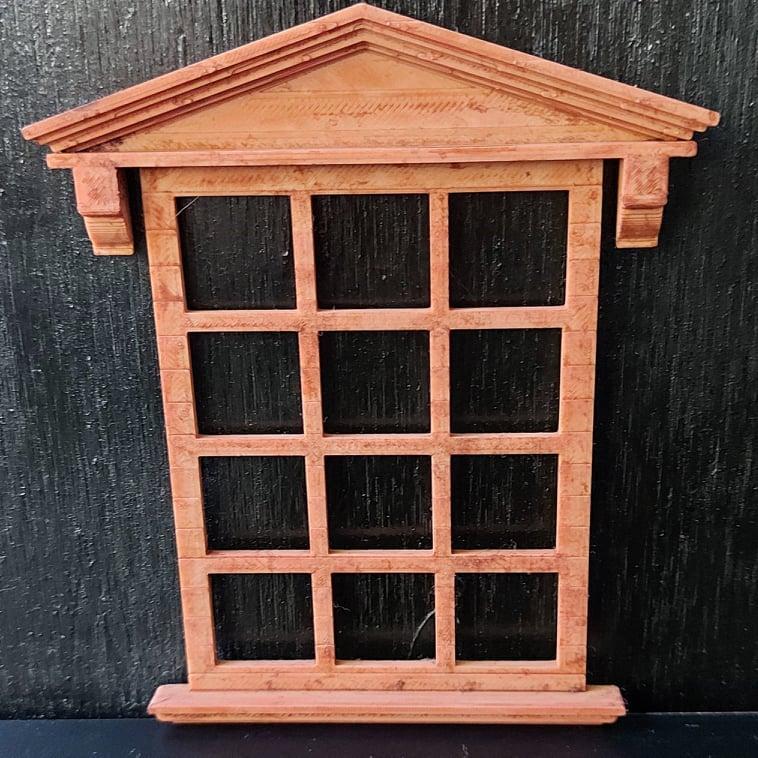 1/12 Dollhouse window (Model No.3)