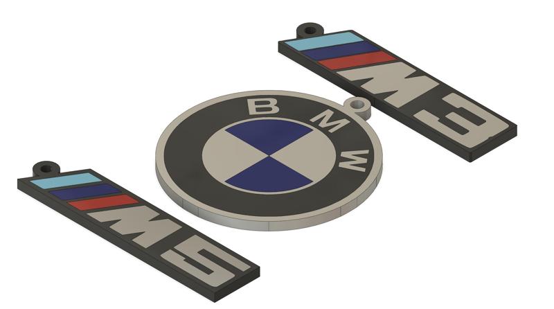 BMW KEY RING SET