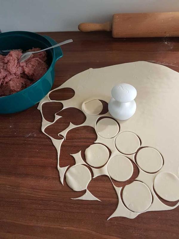Pastry stamp - Pelmeni maker - Teigform