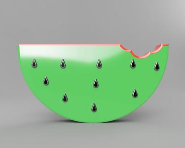 watermelon fruit - MOLD BATH BOMB, SOLID SHAMPOO