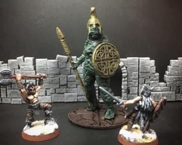 Topiary Golem (Amazon) (28mm/Heroic scale)