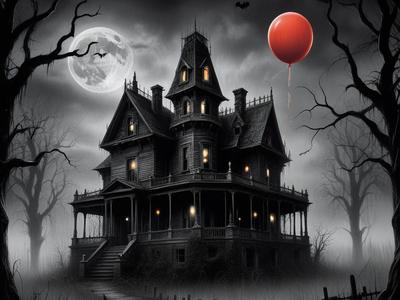 Haunted Halloween house