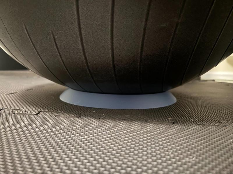 Exersize/yoga ball holder