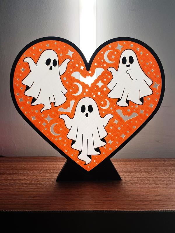 Heart Ghosts – Halloween Spooky Decor