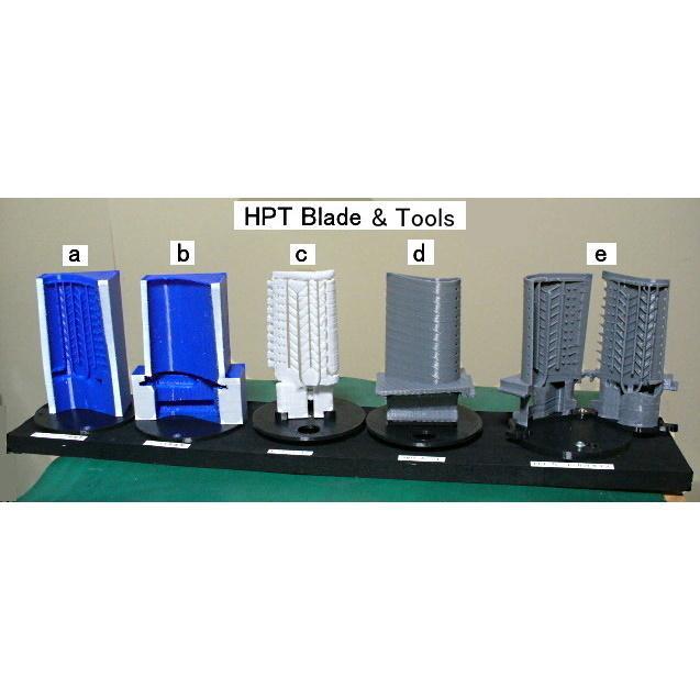 High Pressure Turbine (HPT) Blade, Air-Cooled