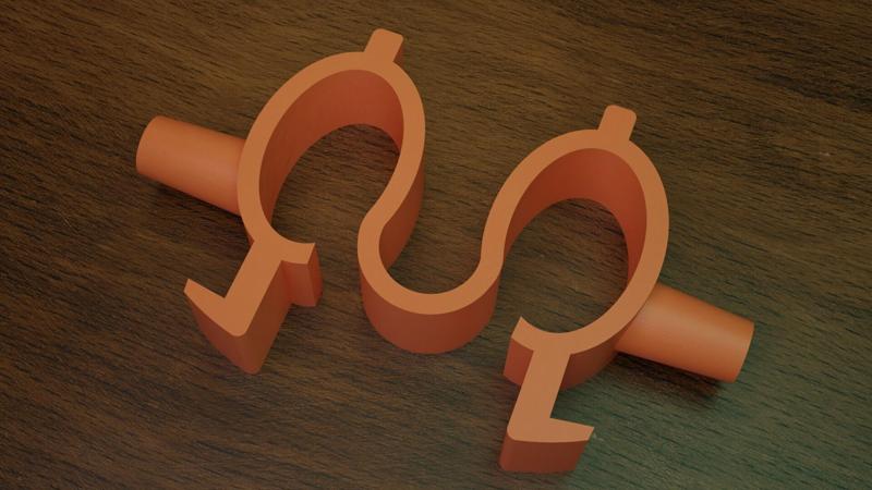 Lid clip / holder for pump jug - Spare part