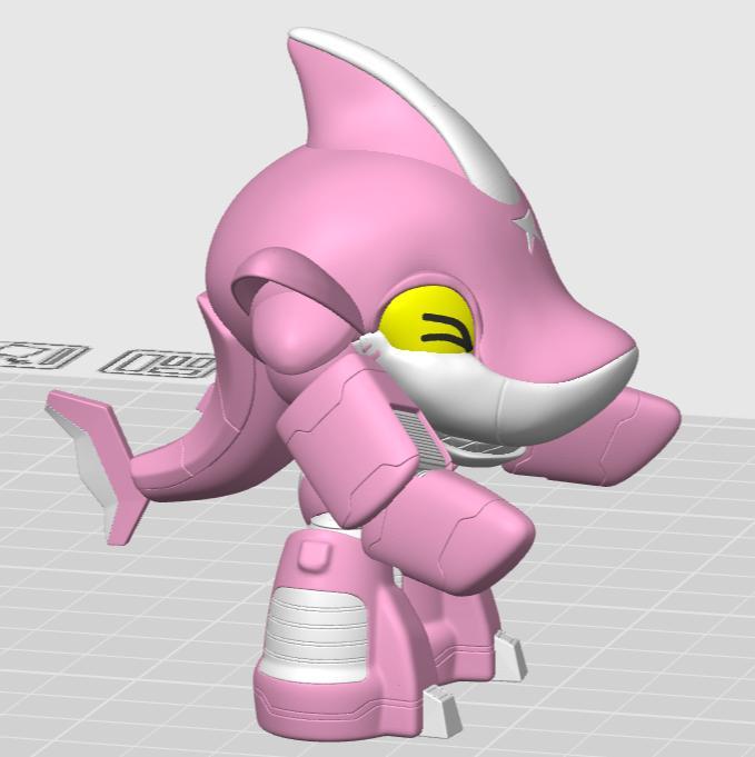 B-Robo Kabutack, Shark Chilli (Pink)