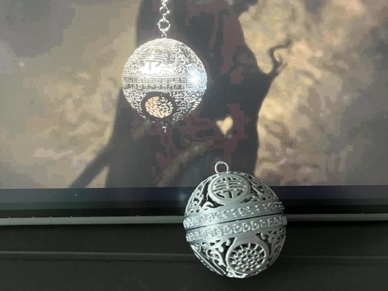 Black Myth Wukong's magic treasure, the hollow Dingfeng Pearl sachet pendant