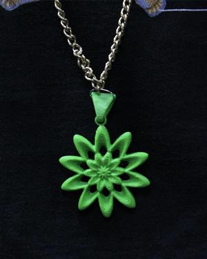 Flower pendant