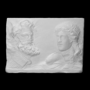 Relief with masks of Polyphemus and Galatea